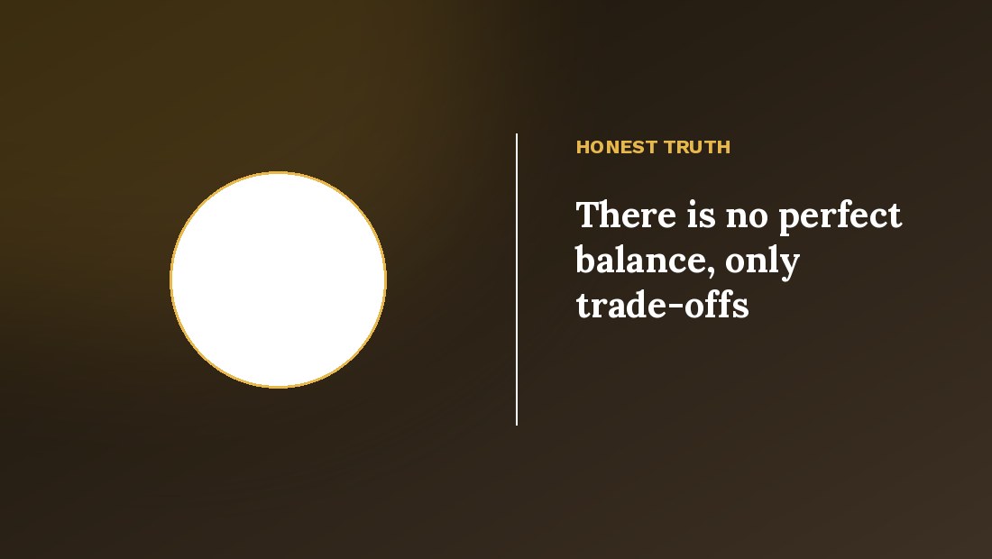 There is no perfect balance, only trade-offs — motherhood and career balance India