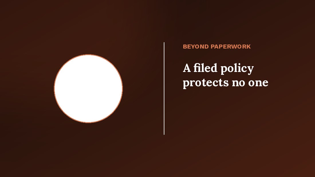 A filed policy protects no one — POCSO awareness program schools